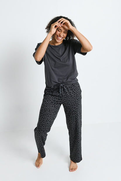 Pure Cotton Pyjama Set - Animal Print