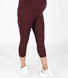 Maternity Revitalise Cropped Leggings - Winter Berry