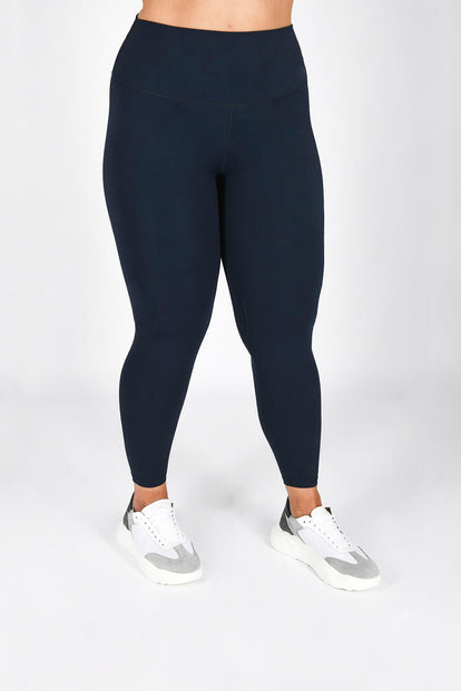 Curve Revitalise 7/8 High Waisted Leggings - Navy Blue