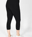 Curve Everyday Cropped Leggings - Black