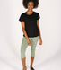 Everyday Cropped Leggings - Sage Green