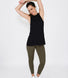 Maternity Focus 7/8 Sports Leggings - Olive Green