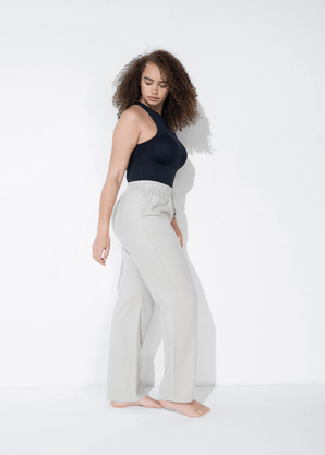 Everyday Linen Trousers - Stone