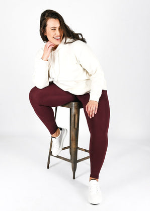 Curve Revitalise High Waisted Leggings - Winter Berry