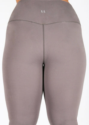 Curve Revitalise High Waisted Leggings - Mauve