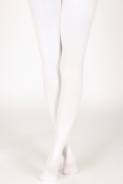 100 Denier Tights - White