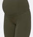 Maternity Focus 7/8 Sports Leggings - Olive Green