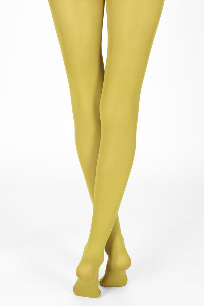 60 Denier Tights - Mustard