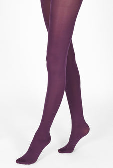 60 Denier Tights - Acai Purple