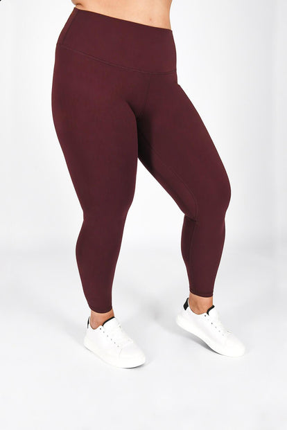 Curve Revitalise 7/8 High Waisted Leggings - Winter Berry