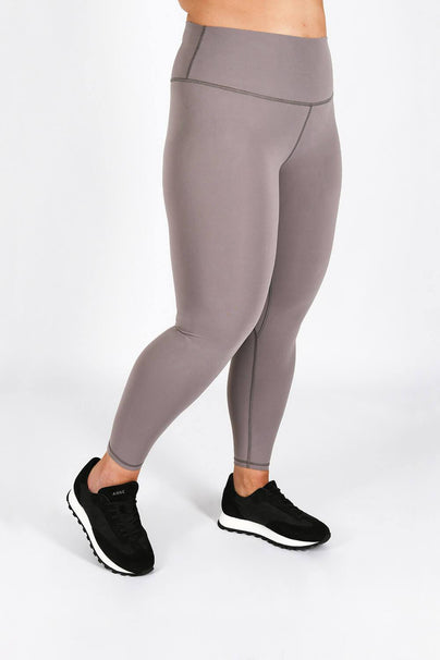 Curve Revitalise 7/8 High Waisted Leggings - Mauve