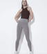 Lightweight Everyday High Waisted Leggings - Stone