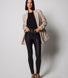 Curve Coated Jeans - Black