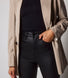 Curve Coated Jeans - Black