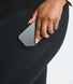 Curve Energise Cropped Sports Leggings - Midnight Black