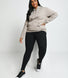 Curve Extreme Fleece Lined Leggings - Black