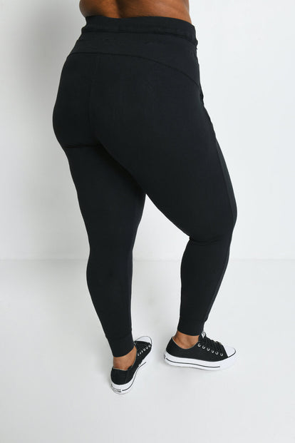 Curve Recharge High Waisted Joggers - Black