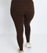 Curve Everyday High Waisted Leggings - Chocolate Brown