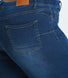 Curve Cropped Jeggings - Dark Blue
