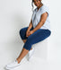 Curve Cropped Jeggings - Dark Blue