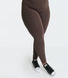 Curve Lightweight Everyday High Waisted Leggings - Espresso Brown