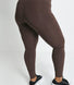 Curve Lightweight Everyday High Waisted Leggings - Espresso Brown