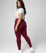 Curve Everyday High Waisted Leggings - Burgundy