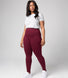 Curve Everyday High Waisted Leggings - Burgundy