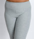 Curve Luxe High Waisted Loungewear Leggings - Light Grey Marl