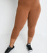 Curve Everyday Cropped Leggings - Mocha Brown