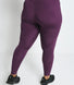 Curve Focus High Waisted Sports Leggings - Mulberry Plum