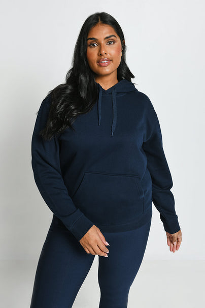 Curve Everyday Pullover Hoodie - Navy Blue