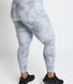 Curve Revitalise 7/8 High Waisted Leggings - Sky Grey Tie Dye