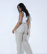 Curve Linen Trousers - Stone