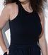Cotton Rib Tank - Black