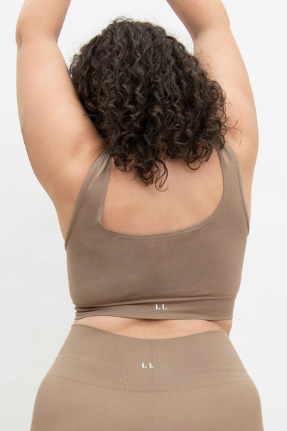 Curve Ultimate Seamless Bralette - Oatmeal Beige