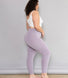 Curve Lightweight Everyday High Waisted Leggings - Mauve