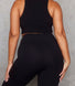 Curve Empower Flare Leggings - Black