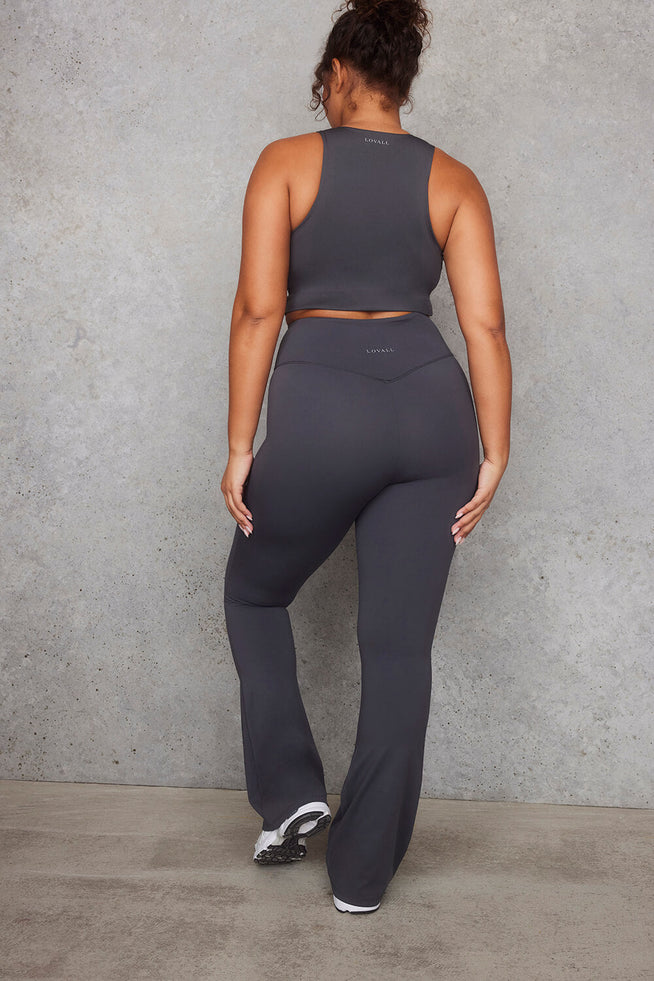 Curve Empower Flare Leggings - Graphite