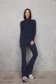 Empower Flare Leggings - Vintage Navy