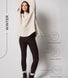 Winter Everyday High Waisted Leggings - Espresso Brown