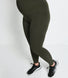 Maternity Focus Sports Leggings - Olive Green