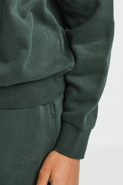 Everyday Comfy Sweatshirt - Forest Green