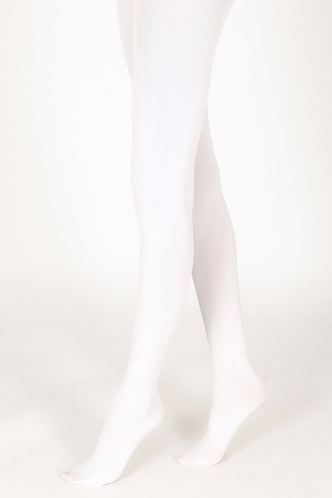 100 Denier Tights - White