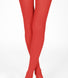 100 Denier Tights - Poppy Red