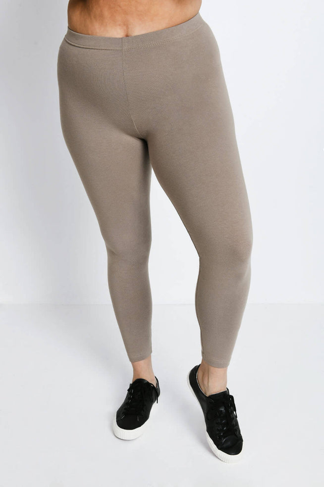 Curve Everyday Leggings - Oatmeal Beige