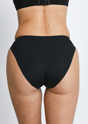 Seamless High Leg Knickers 3 Pack - Black