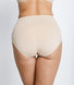 High Rise Cotton Full Briefs 3 Pack - Beige