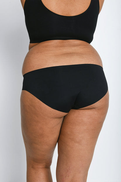 Curve Seamless Brazilian Knickers 3 Pack - Black