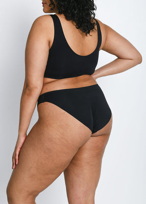 Curve Seamless High Leg Knickers 3 Pack - Black